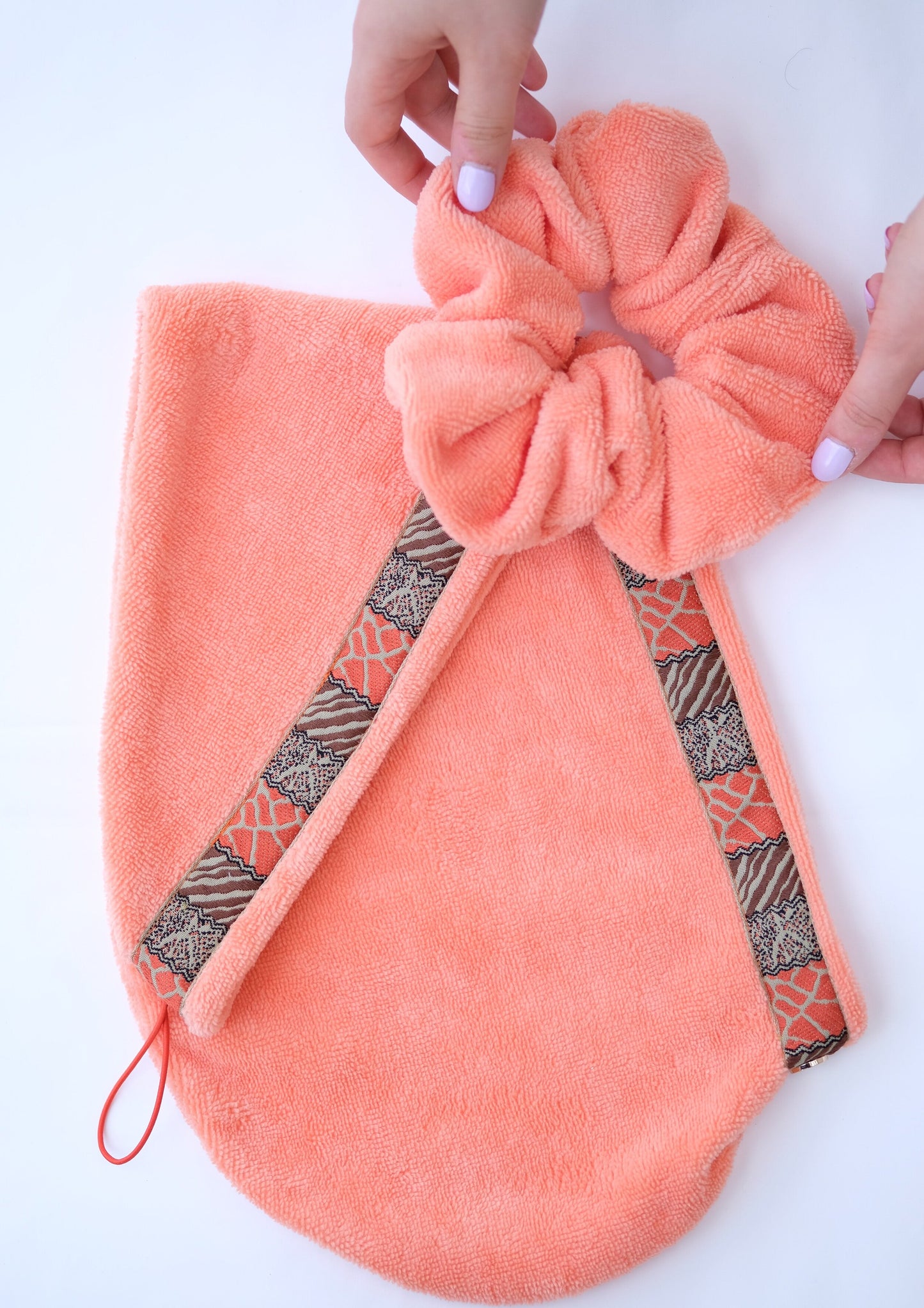 Coffret Turban + Chouchou [CREME]