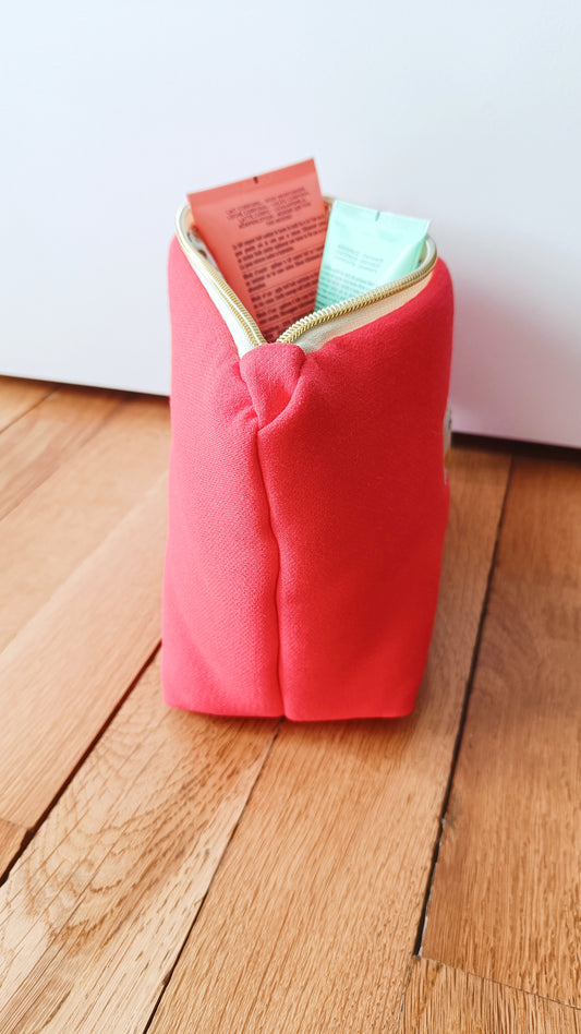 Trousse de Maquillage Corail